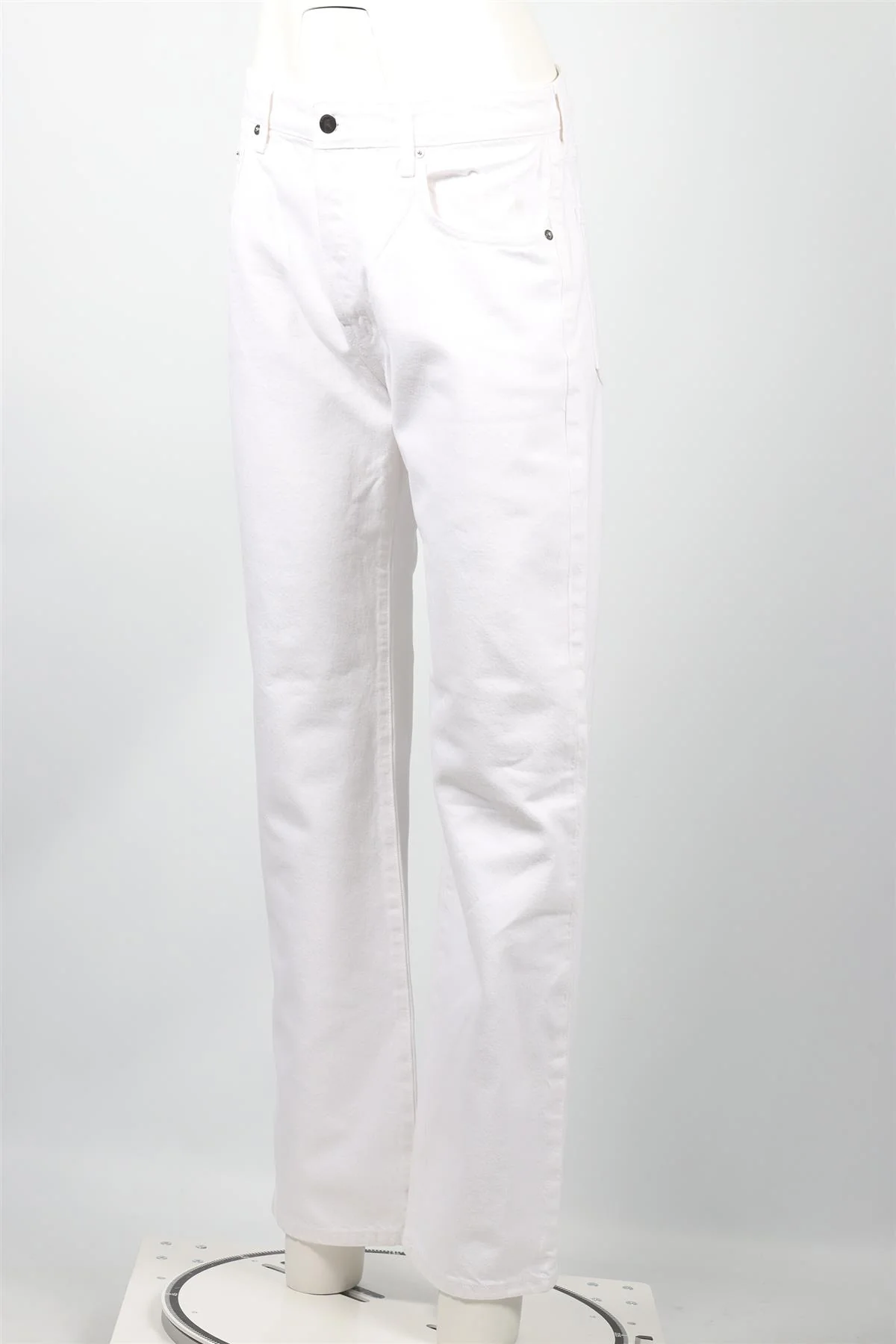 SABLYN WHITE HIGH RISE WIDE LEG JEANS W27 UK 8-10 - Image 3