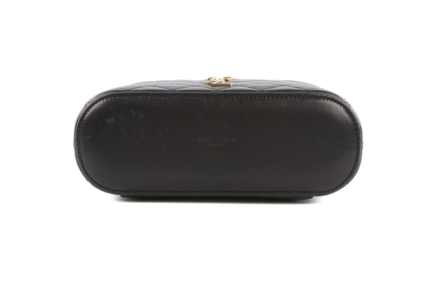 SAINT LAURENT BLACK GABY VANITY LEATHER SHOULDER BAG - Image 8