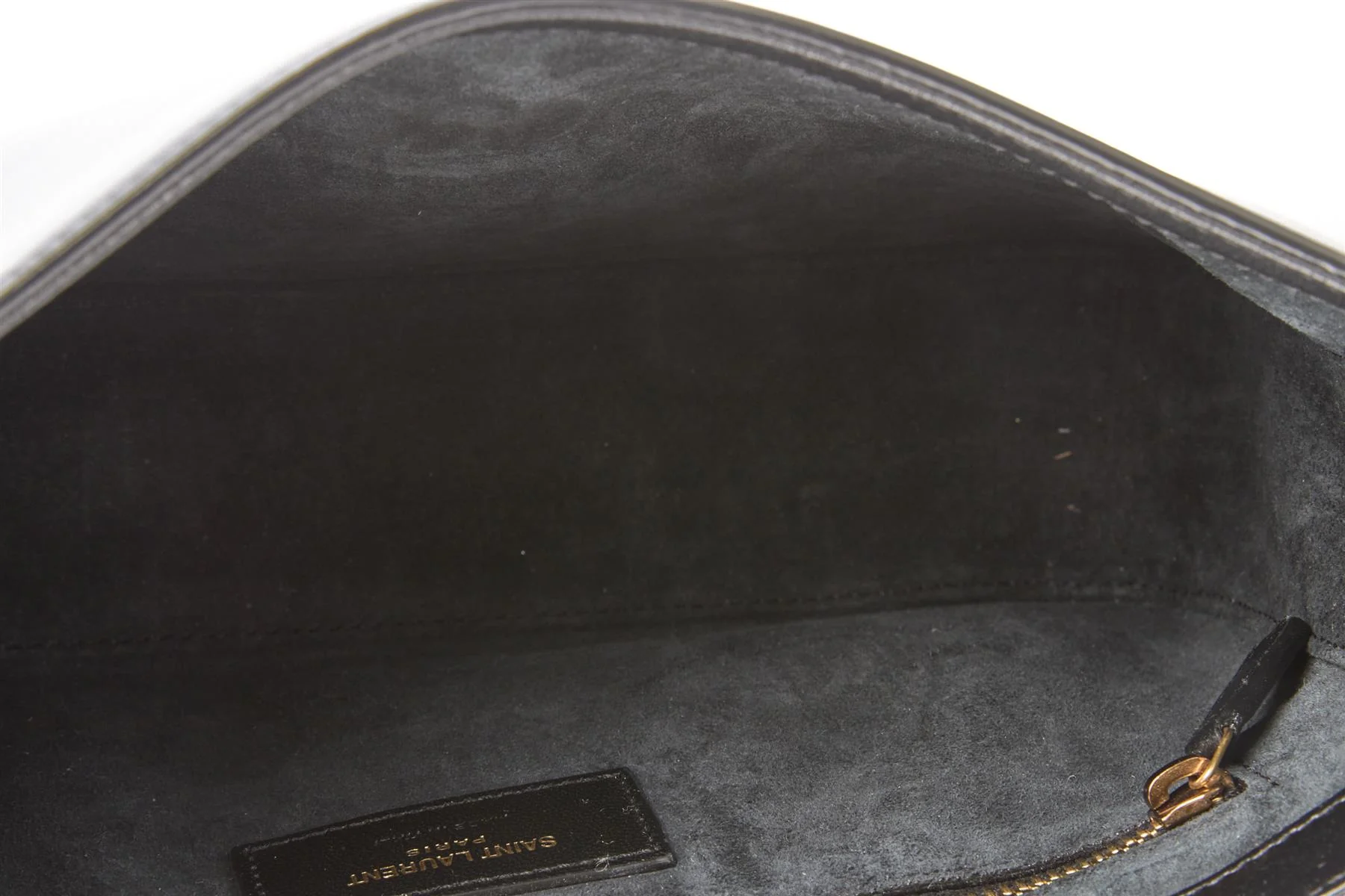 SAINT LAURENT BLACK LE 5 À 7 LEATHER SHOULDER BAG - Image 10