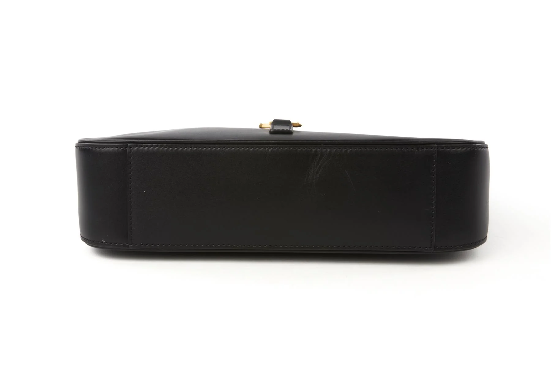 SAINT LAURENT BLACK LE 5 À 7 LEATHER SHOULDER BAG - Image 7