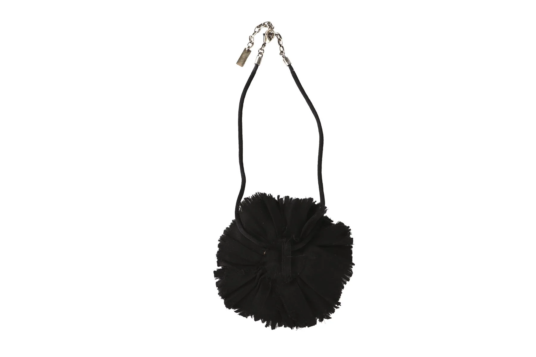 SAINT LAURENT BLACK SATIN CHOKER - Image 3