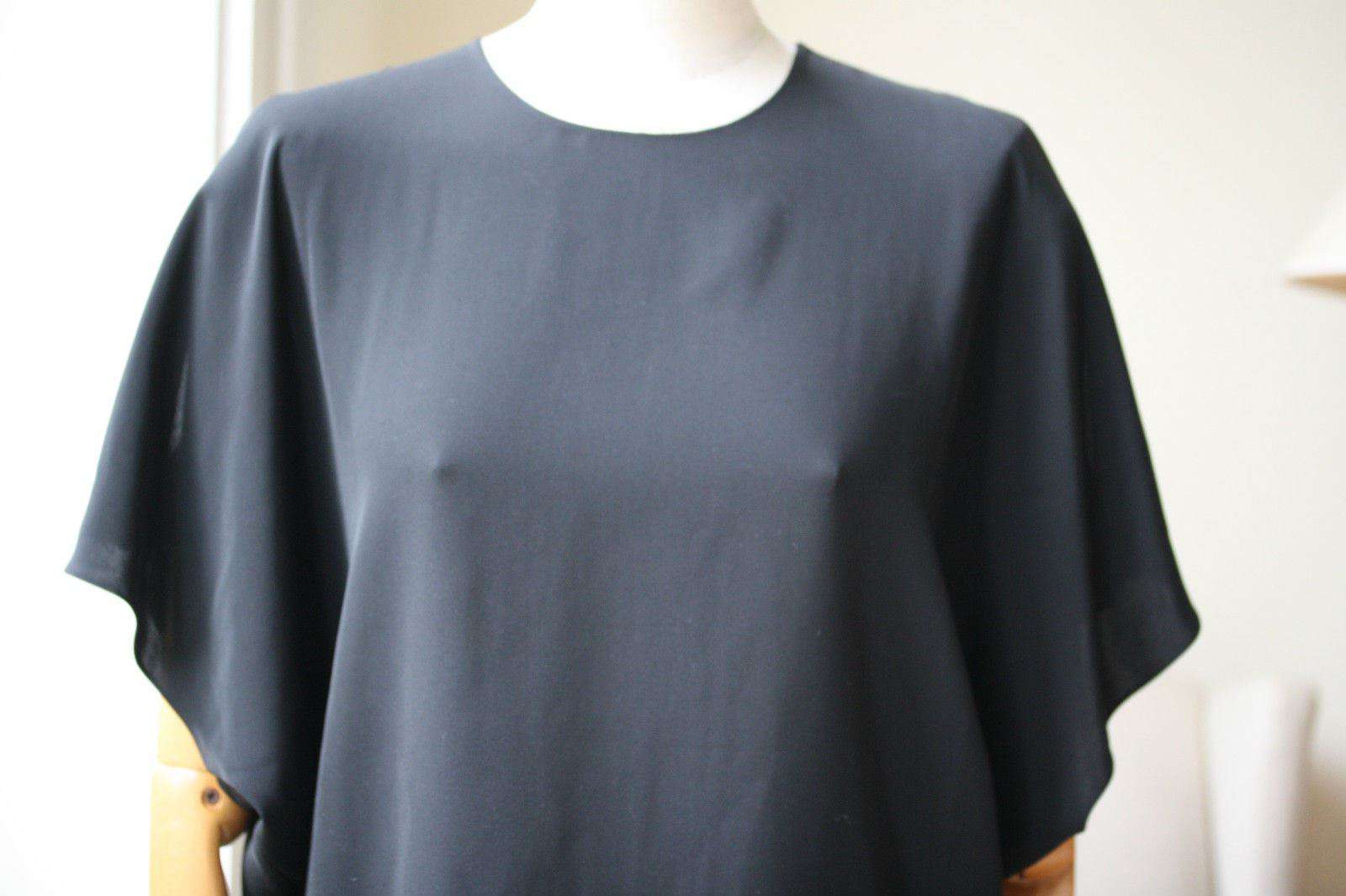 SAINT LAURENT BLACK TOP SHIRT FR 38 UK 10 - Image 2
