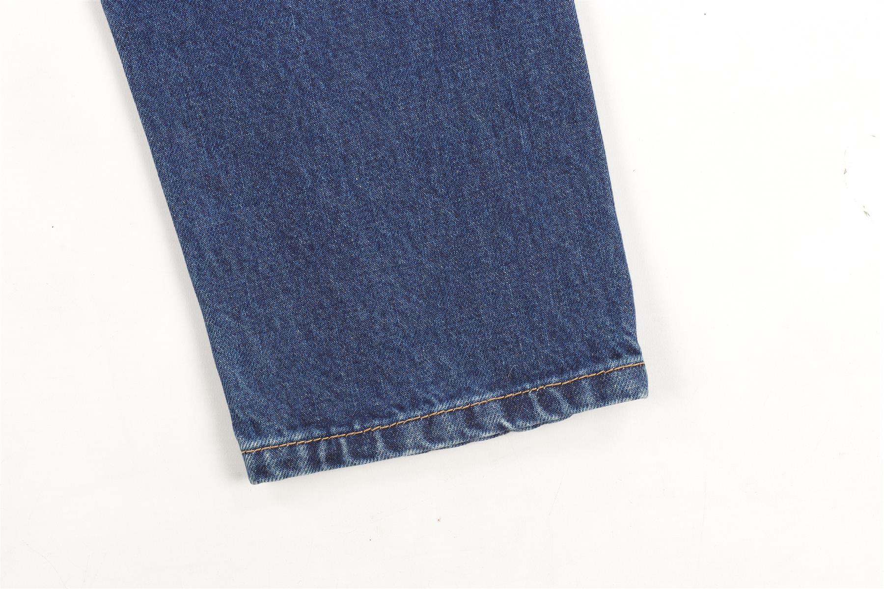 SAINT LAURENT BLUE DENIM STRAIGHT LEG JEANS W27 UK 8/10 - Image 5
