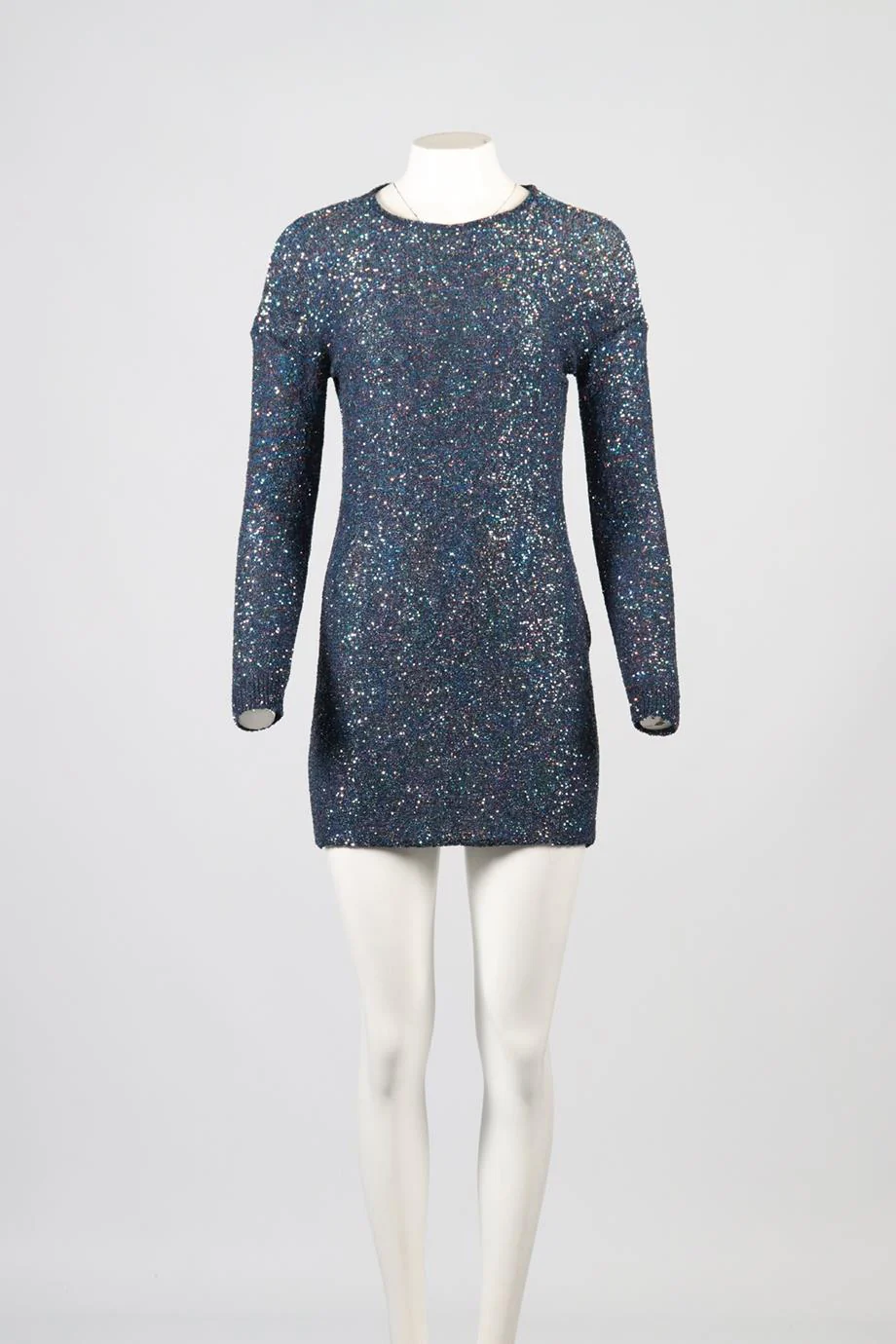 SAINT LAURENT KNIT MINI DRESS MEDIUM - Image 2