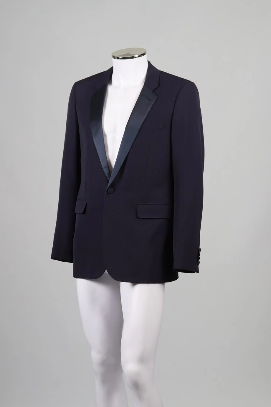 SAINT LAURENT MEN'S WOOL BLEND BLAZER IT 52 UK/US CHEST 42 - Image 3