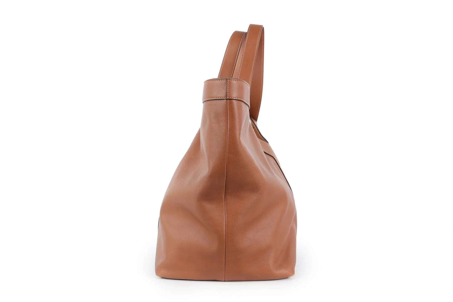 SAINT LAURENT TAN Y LEATHER TOTE BAG - Image 5