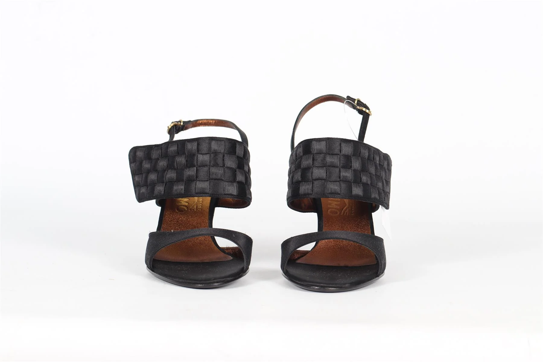 SALVATORE FERRAGAMO SATIN SANDALS EU 37 UK 4 US 7 - Image 3