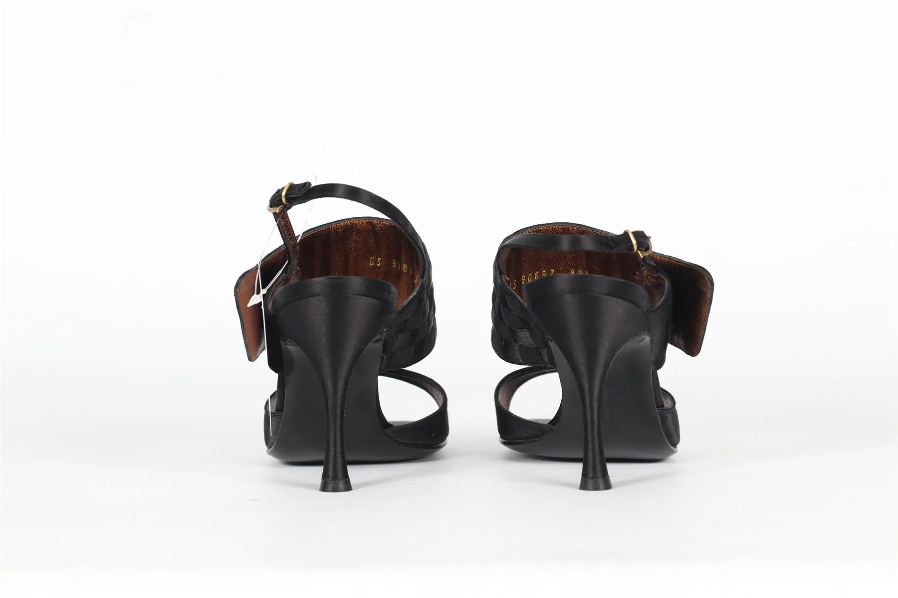 SALVATORE FERRAGAMO SATIN SANDALS EU 37 UK 4 US 7 - Image 4
