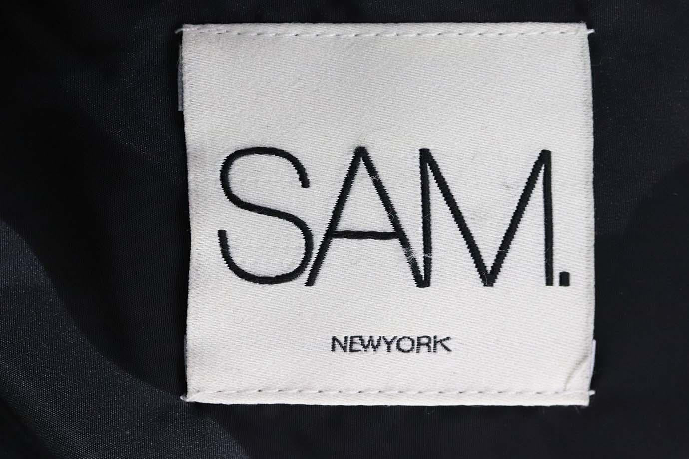 SAM. NYC BELTED CAMOUFLAGE PRINT QUILTED SHELL DOWN JACKET LARGE - Image 5