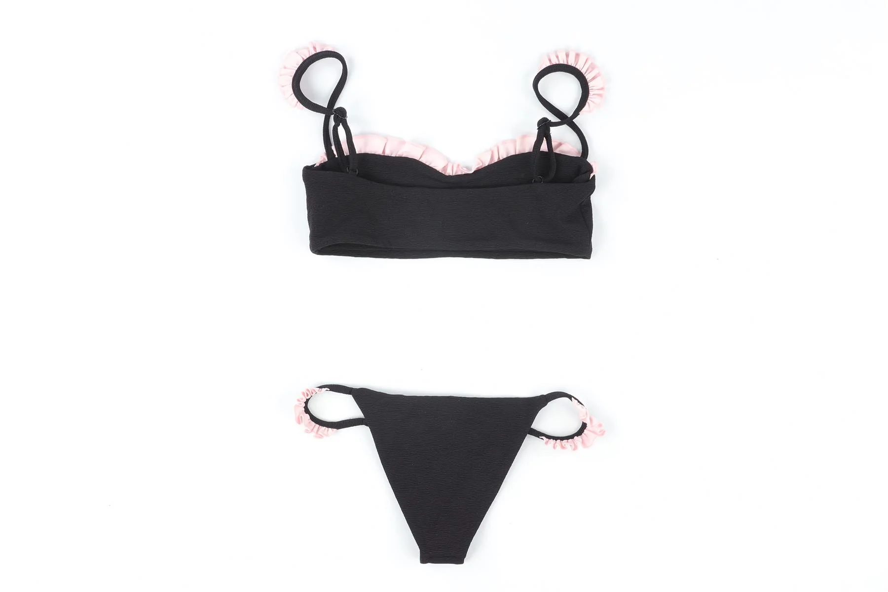 SAME LOS ANGELES BLACK BIKINI SMALL-MEDIUM - Image 4