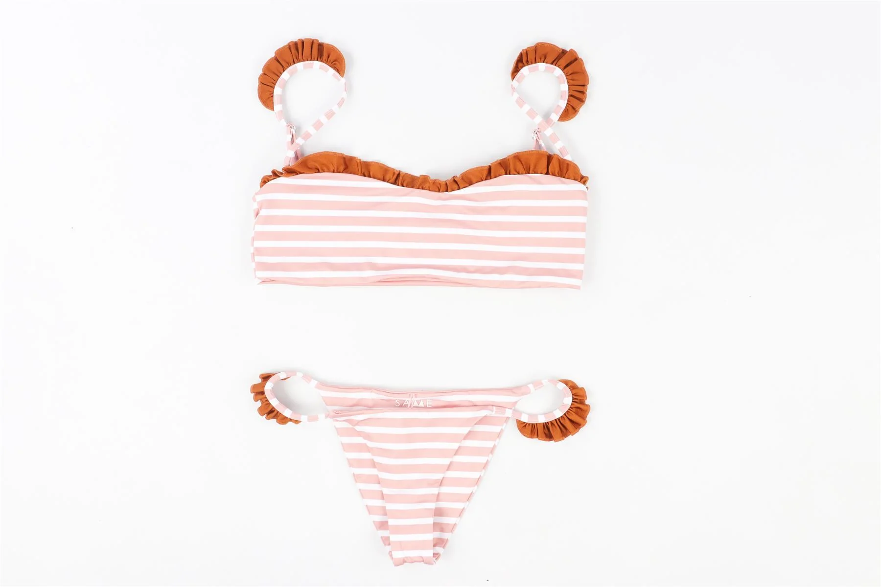 SAME SWIM PINK BIKINI SMALL-MEDIUM - Image 2