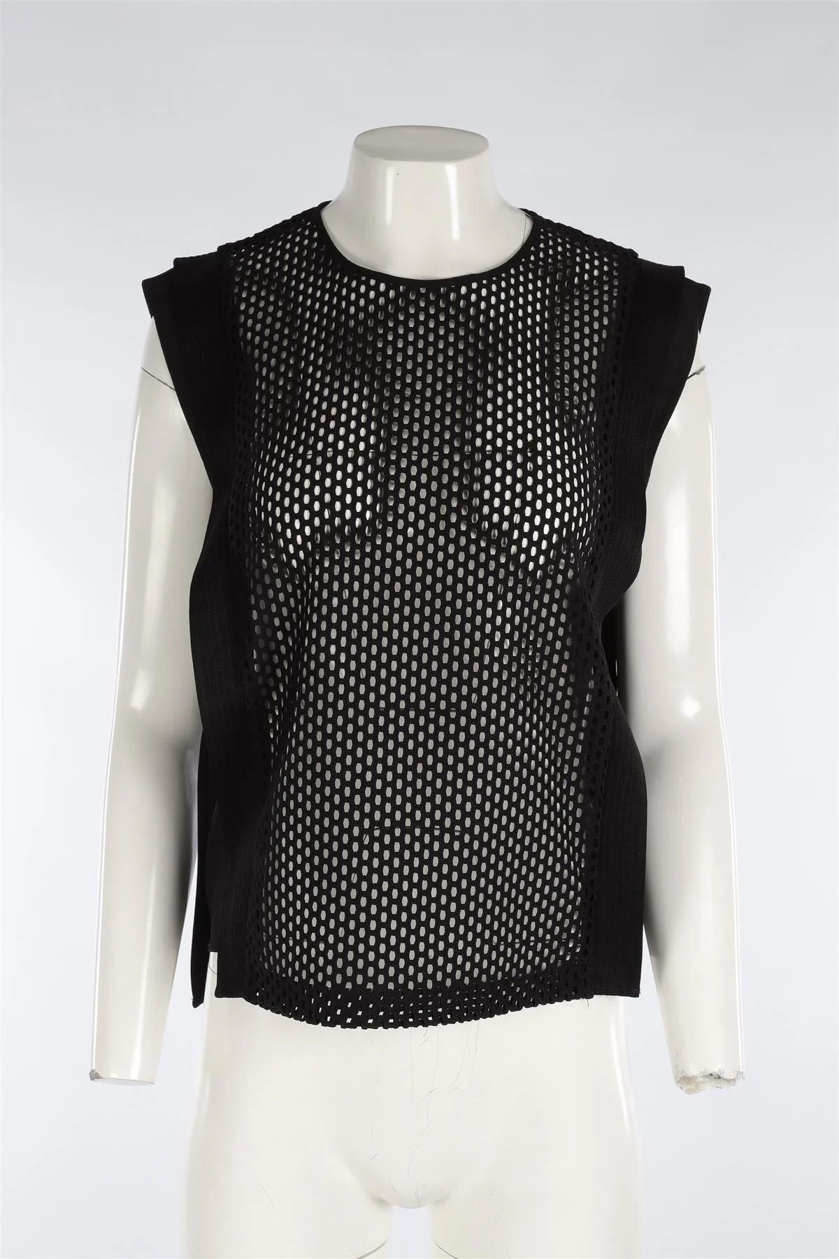SANDRO BLACK MESH TOP SMALL - Image 2