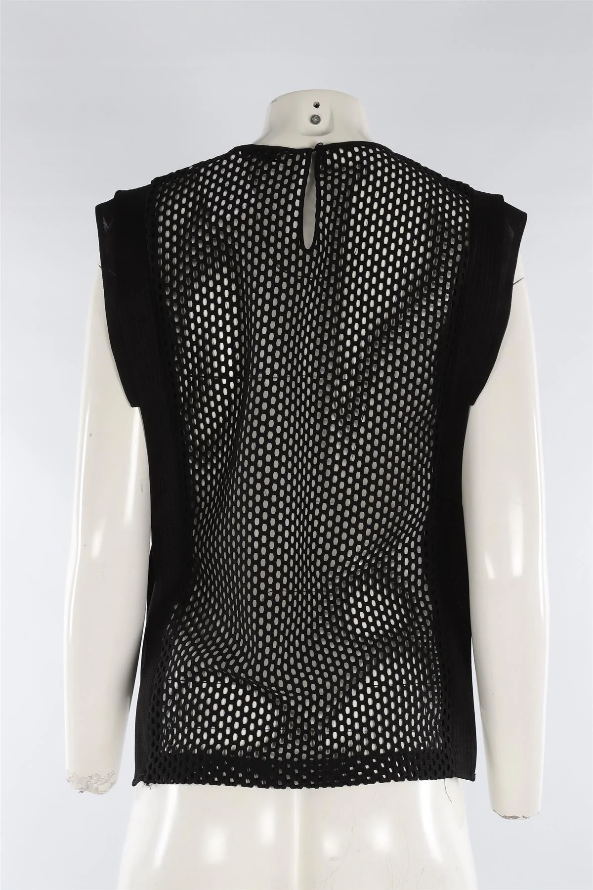 SANDRO BLACK MESH TOP SMALL - Image 4