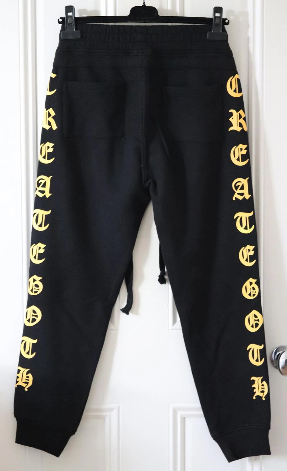 THE KOOPLES PRINTED COTTON JERSEY TRACK PANTS UK 8 - Image 3
