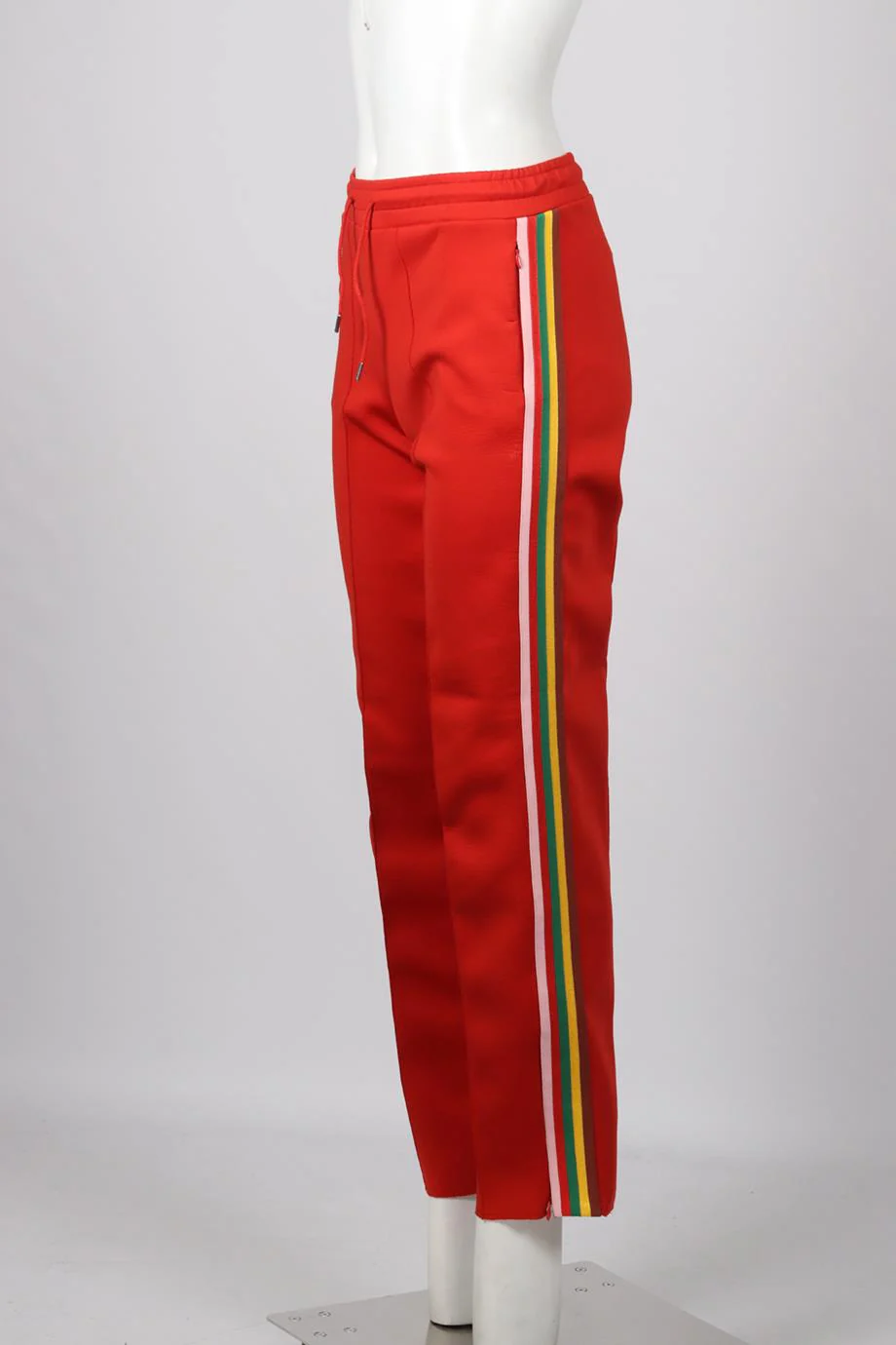 SANDRO SCUBA STRAIGHT LEG PANTS UK 8 - Image 3