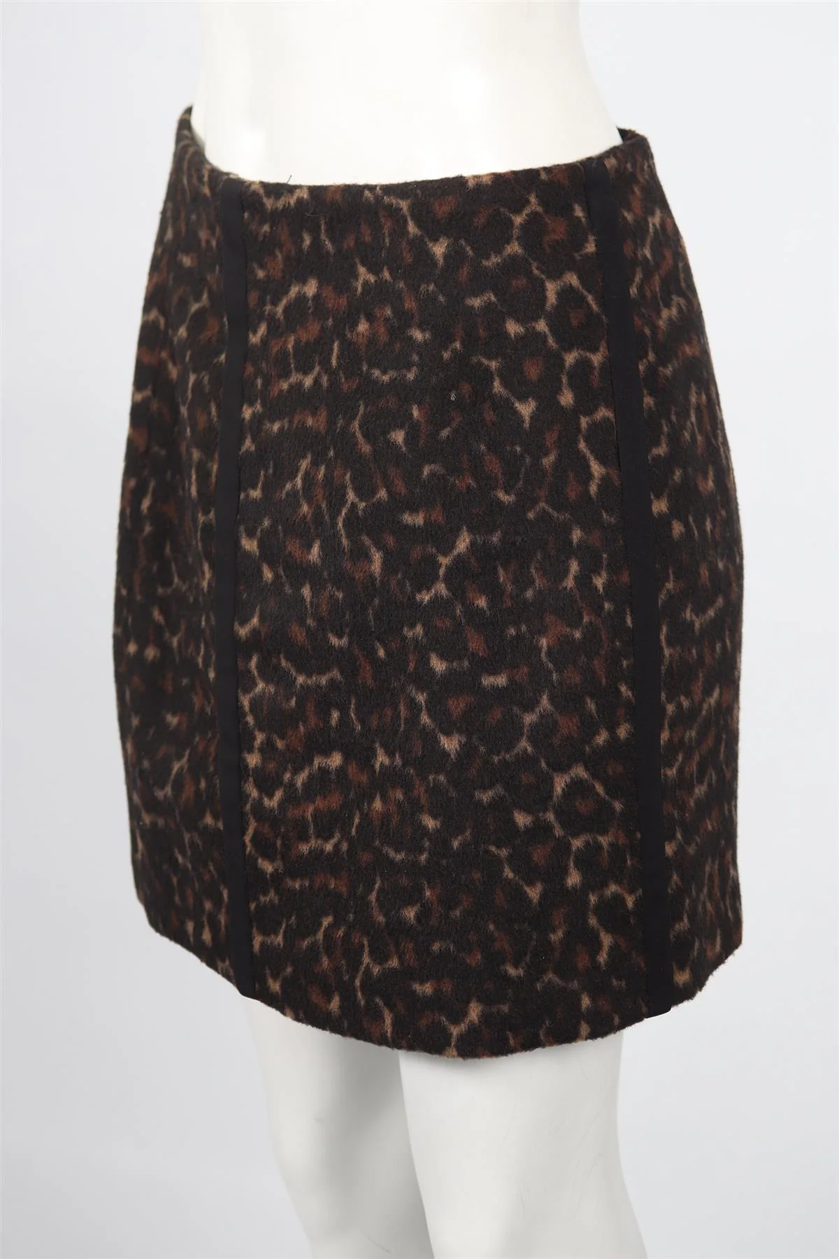 SANDRO WOOL SKIRT UK 6 FR 34 - Image 3