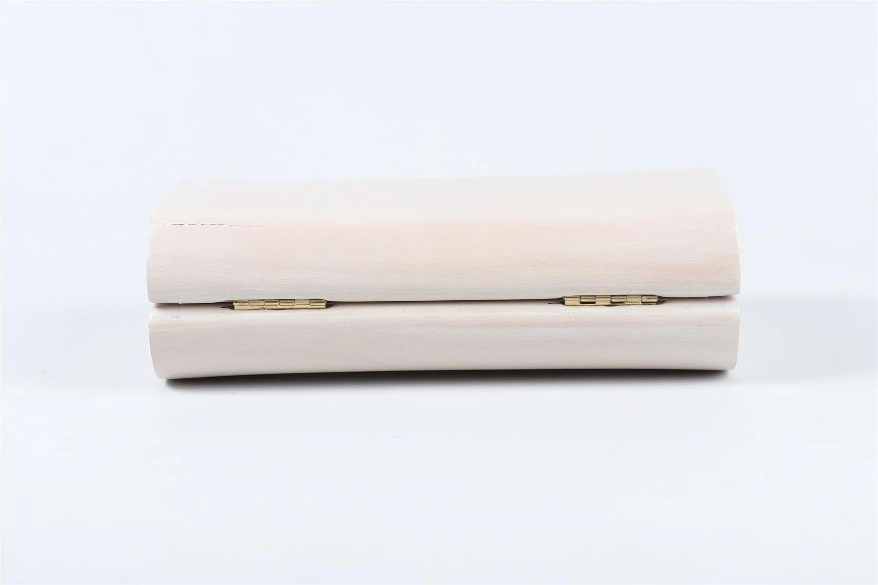 SARAH'S BAG ECRU WOODEN CLUTCH - Image 5