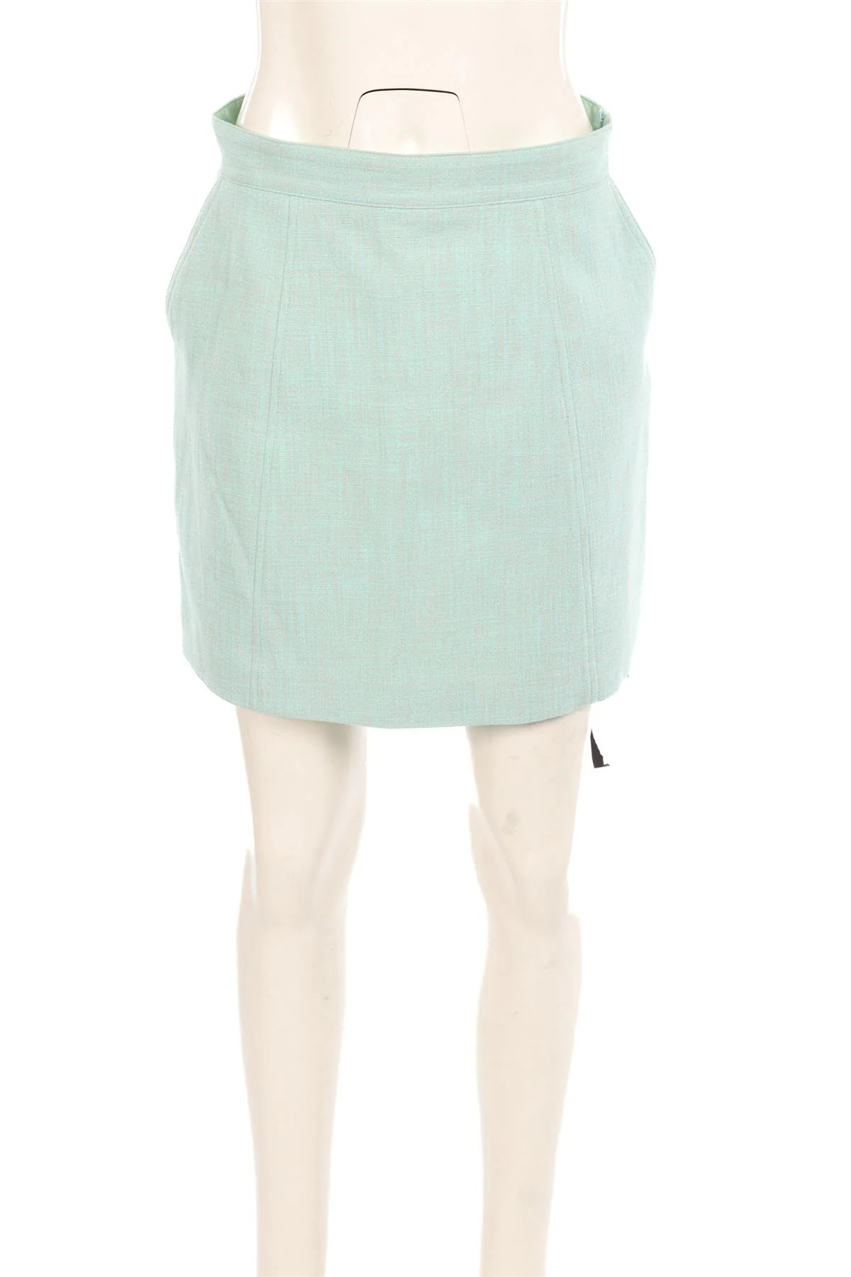SEE BY CHLOÉ BLUE COTTON MINI SKIRT FR 40 UK 8 - Image 2