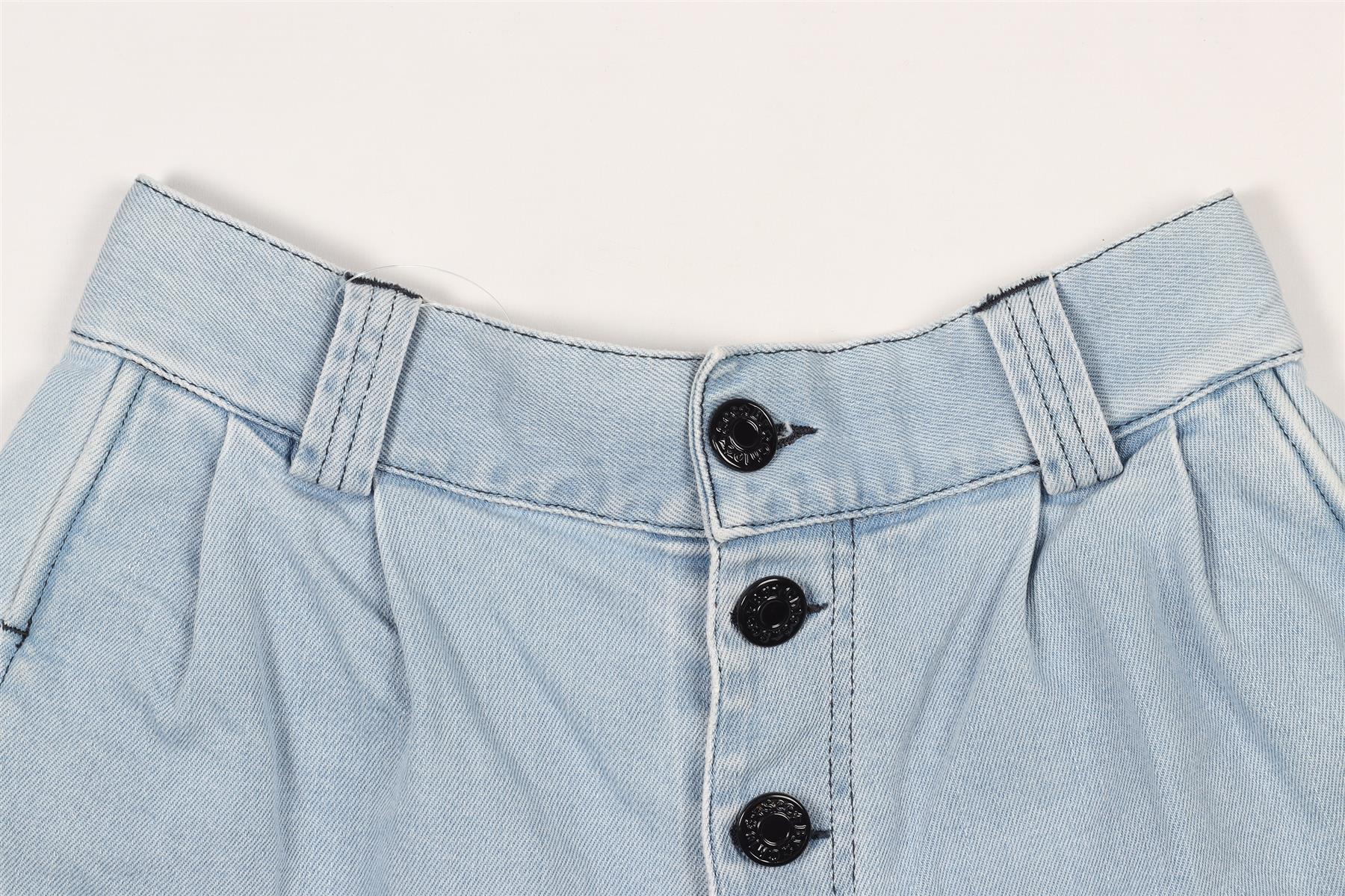 SEE BY CHLOÉ BLUE DENIM SHORTS FR 34 UK 6 - Image 3