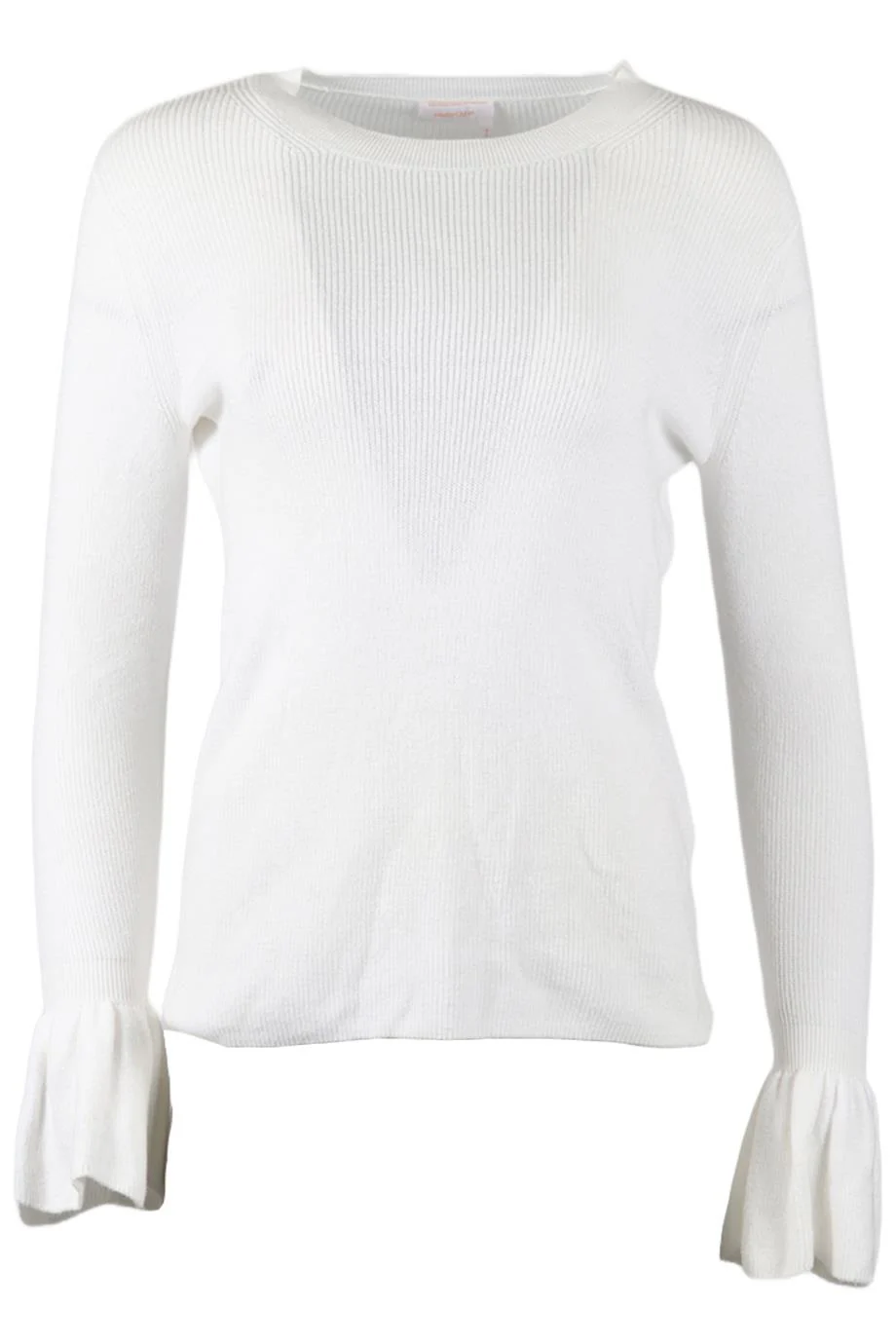SEE BY CHLOÉ RIBBED COTTON SWEATER XSMALL