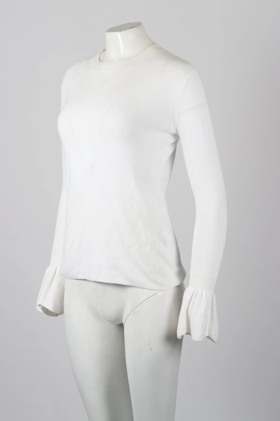 SEE BY CHLOÉ RIBBED COTTON SWEATER XSMALL - Image 3