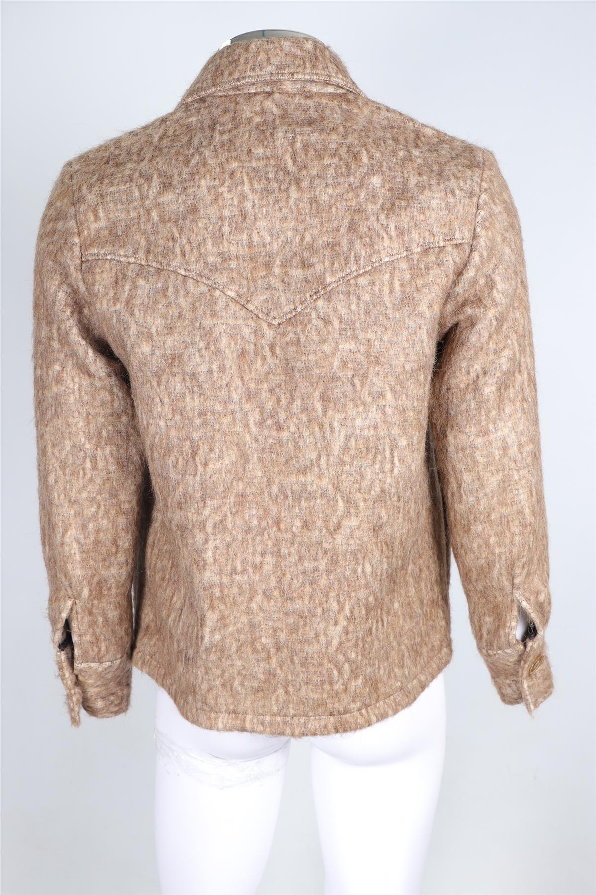 SEFR BEIGE MEN'S COTTON JACKET SMALL - Image 4