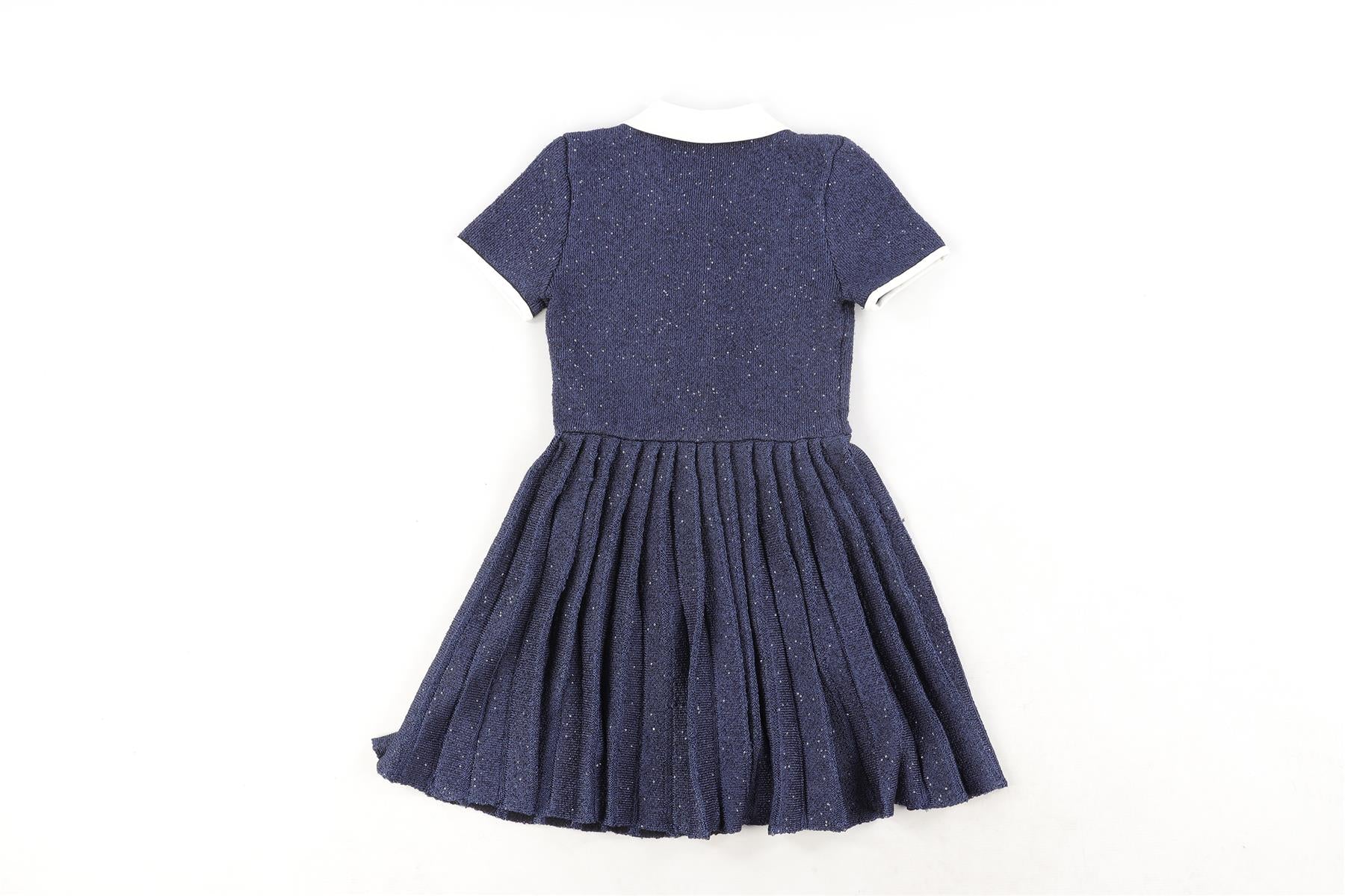 SELF-PORTRAIT BLUE KIDS GIRLS DRESS 10-12 YEARS - Image 4