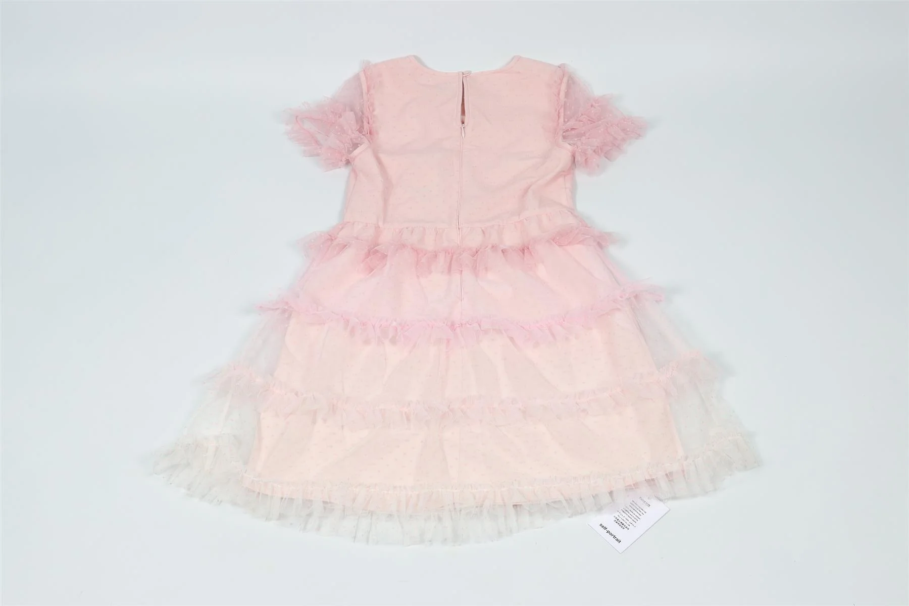 SELF-PORTRAIT PINK KIDS GIRLS TULLE DRESS 10-12 YEARS - Image 5
