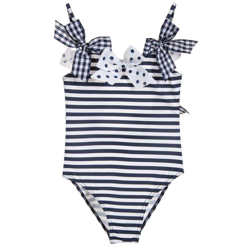 SELINI ACTION KIDS GIRLS BOW SWIMSUIT 6 YEARS