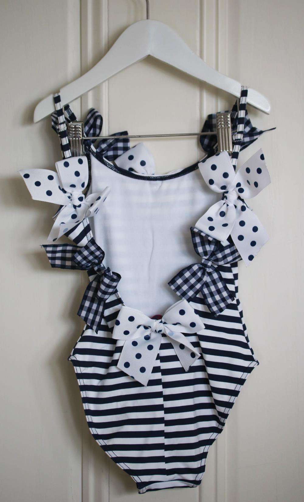 SELINI ACTION KIDS GIRLS BOW SWIMSUIT 6 YEARS - Image 3