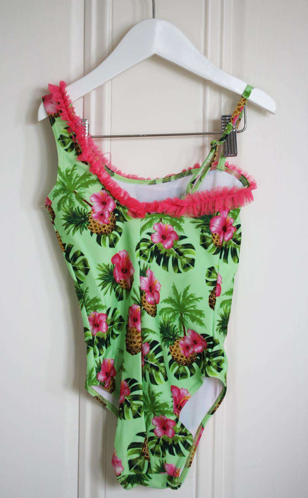 SELINI ACTION KIDS GIRLS PINEAPPLE PRINT SWIMSUIT 6 YEARS - Image 3