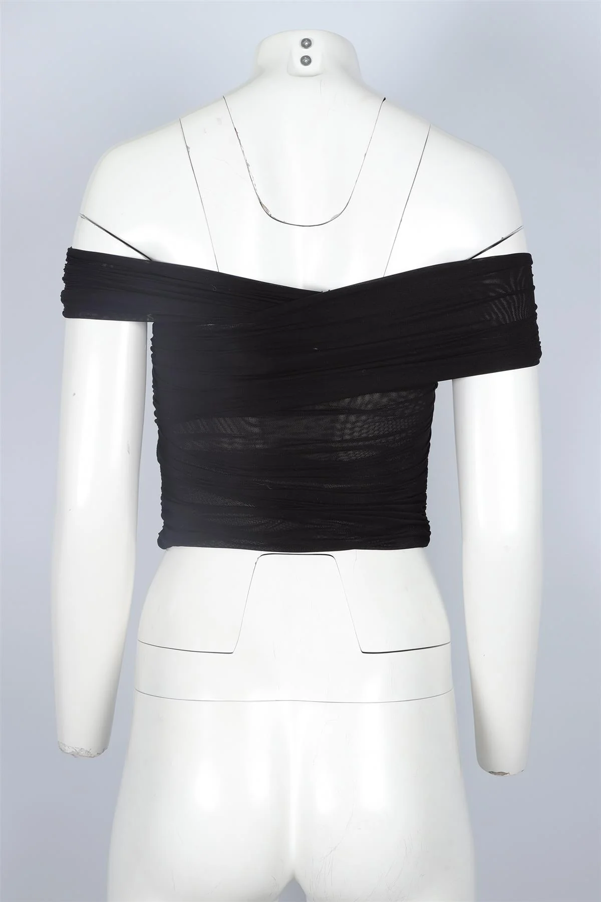 SER.O.YA BLACK MESH TOP XSMALL - Image 4