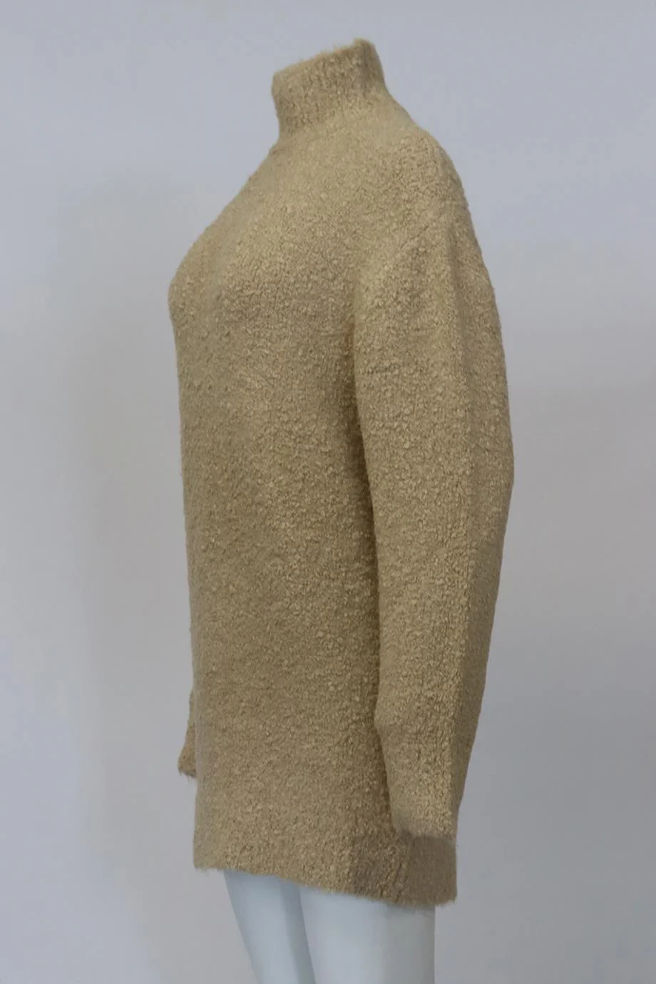SER.O.YA BOUCLÉ KNIT TURTLENECK MINI DRESS MEDIUM - Image 3