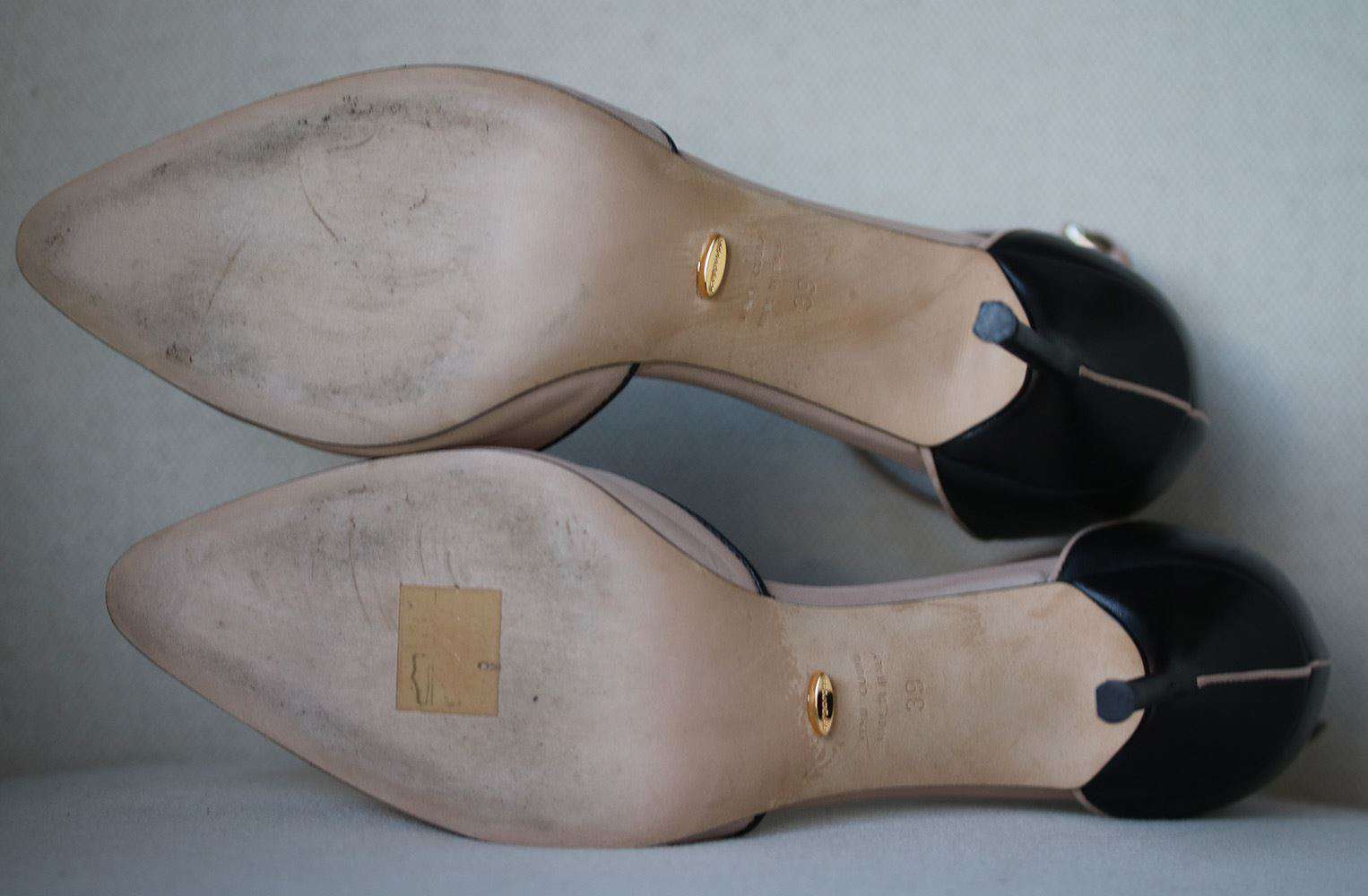 SERGIO ROSSI POINTED TOE ANKLE STRAP PUMPS EU 39 UK 6 US 9 - Image 4