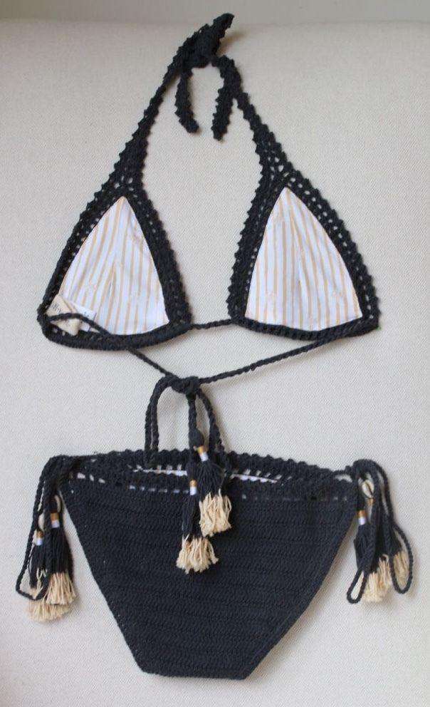 SHE MADE ME CROCHET BIKINI SMALL/MEDIUM/LARGE - Image 4