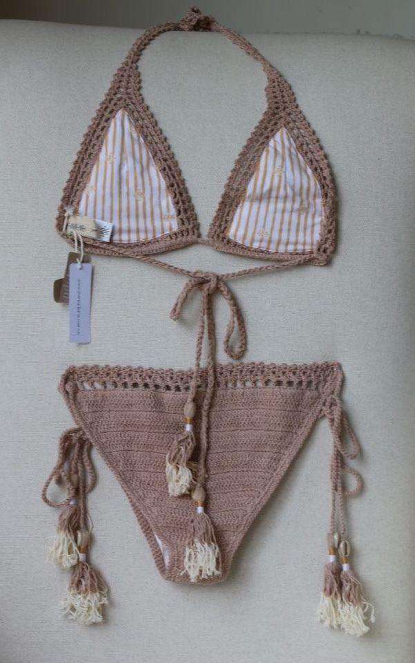 SHE MADE ME CROCHET BIKINI SMALL/MEDIUM/LARGE - Image 4