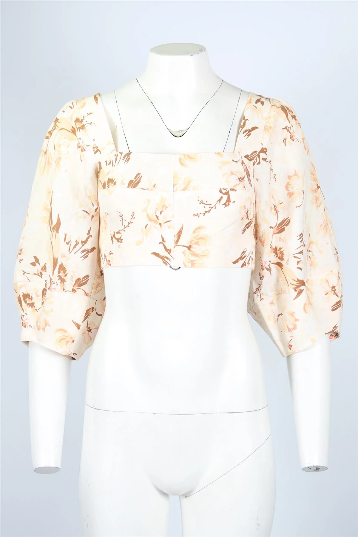 SHONA JOY LINEN BLEND TOP AU 8 UK 8 - Image 2