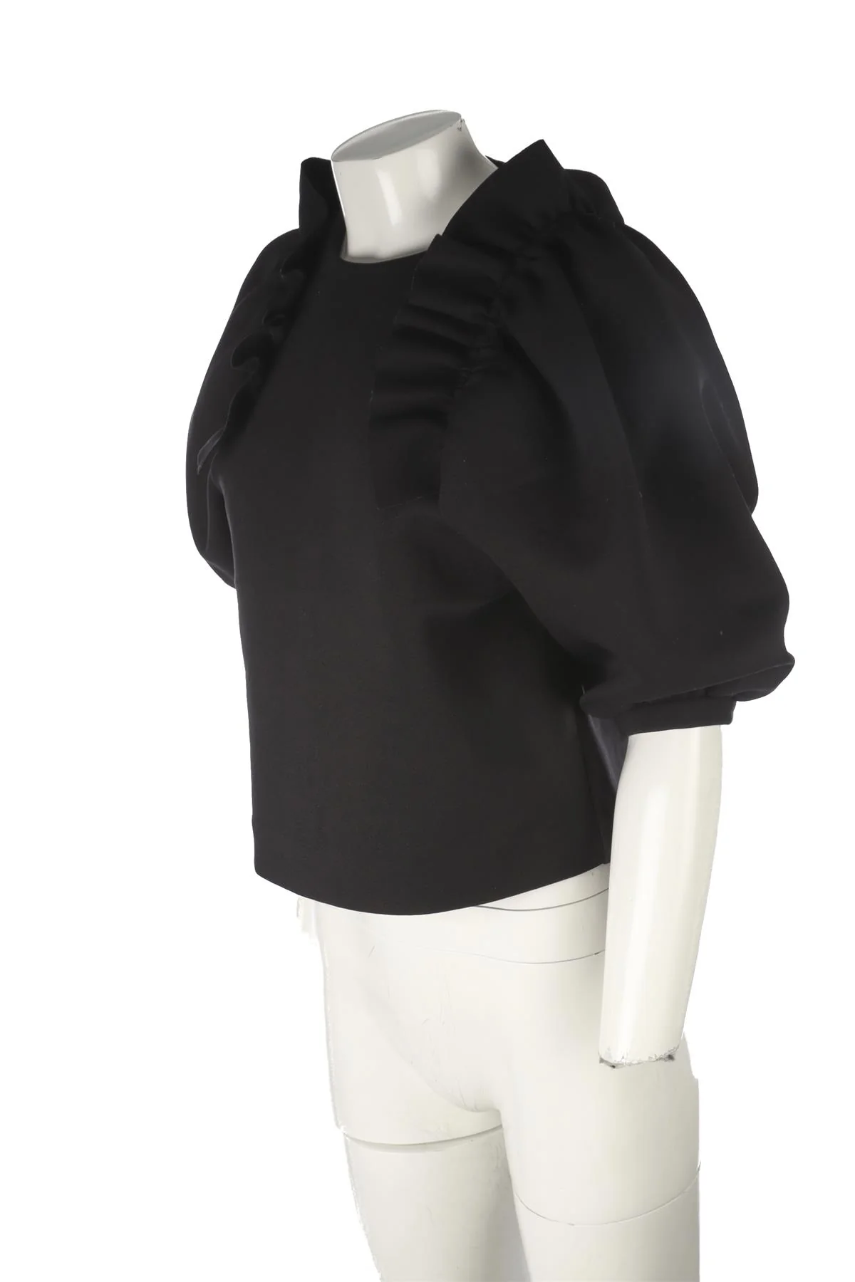 SIMONE ROCHA BLACK SCUBA TOP UK 6 - Image 3
