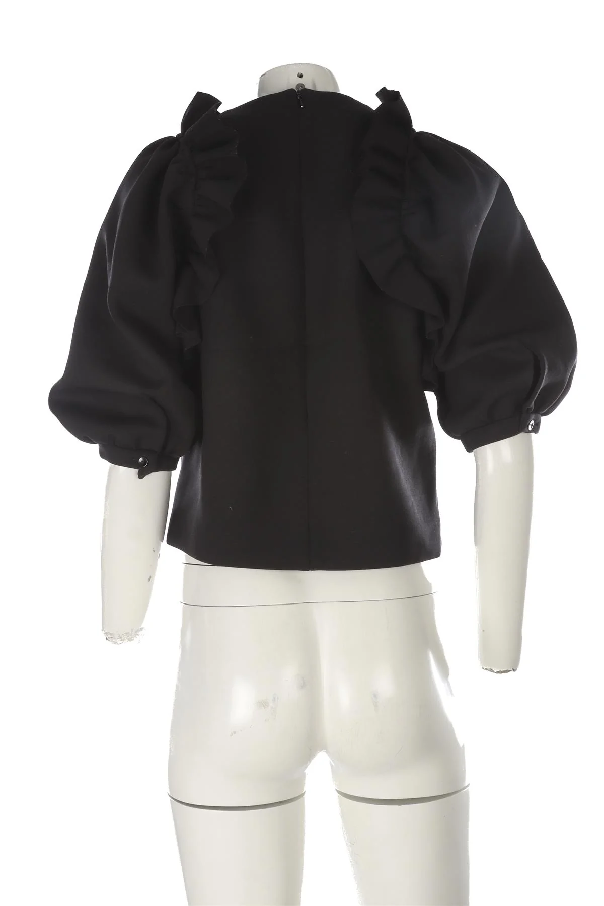SIMONE ROCHA BLACK SCUBA TOP UK 6 - Image 4