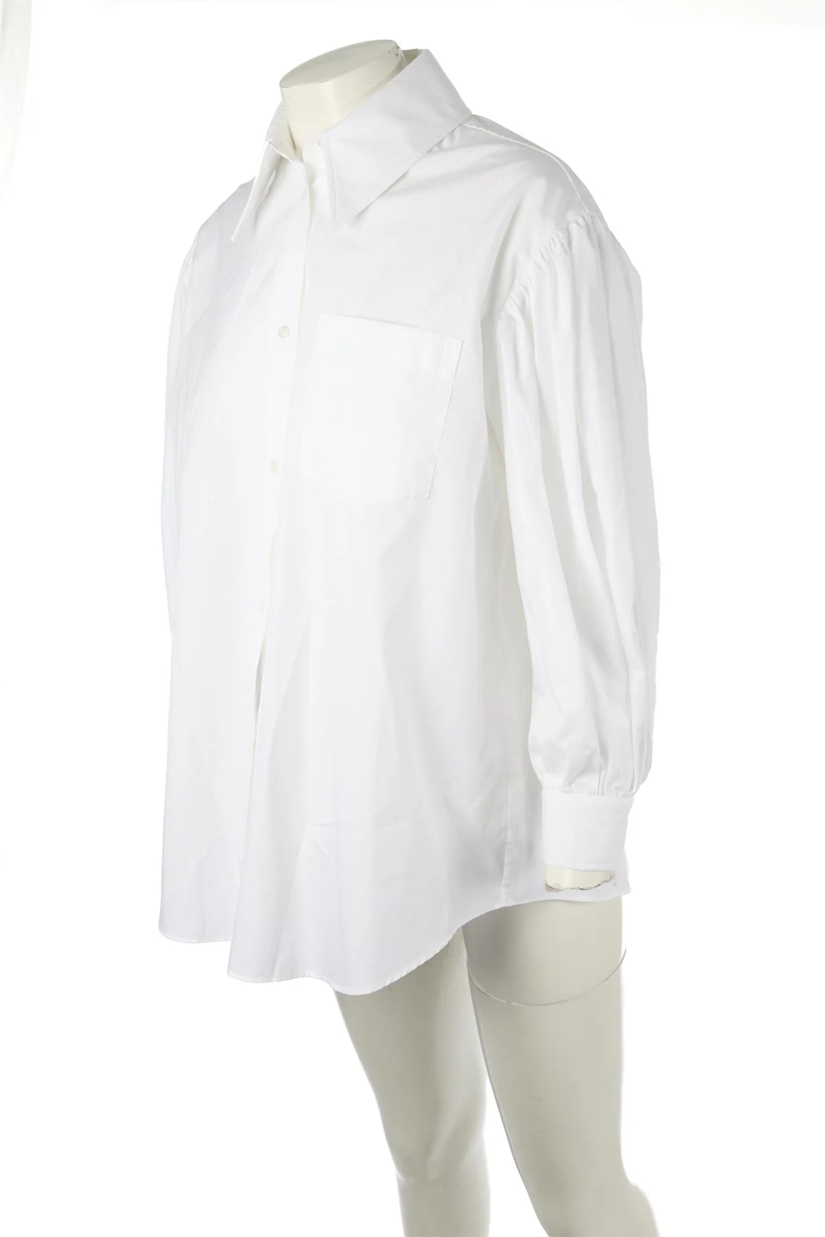 SIMONE ROCHA WHITE COTTON SHIRT UK 4 - Image 3