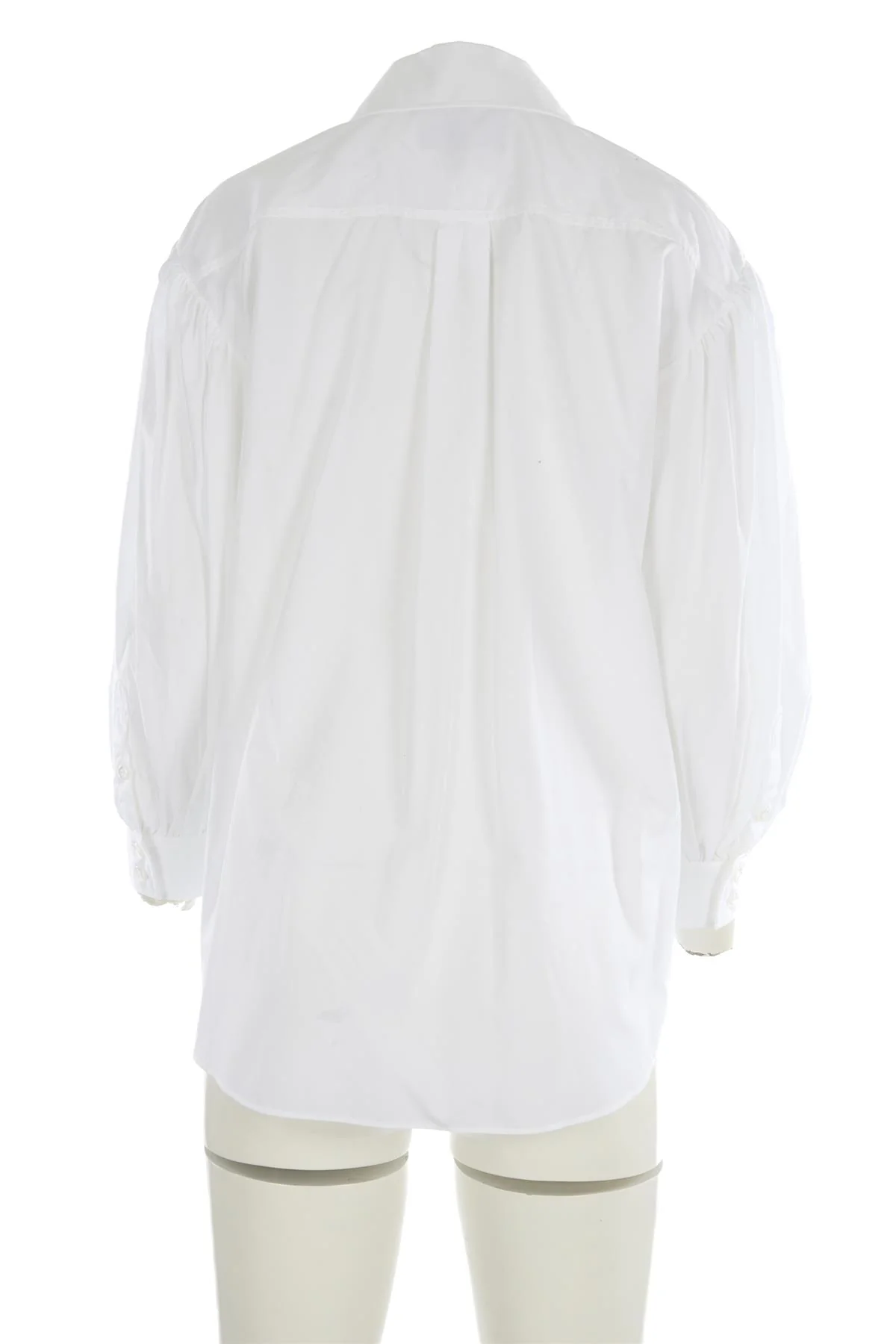 SIMONE ROCHA WHITE COTTON SHIRT UK 4 - Image 4