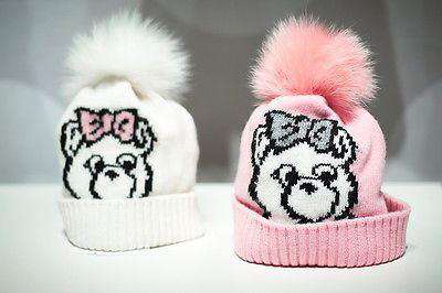 SIMONETTA BABY BEAR WOOL BLEND HAT 18 MONTHS