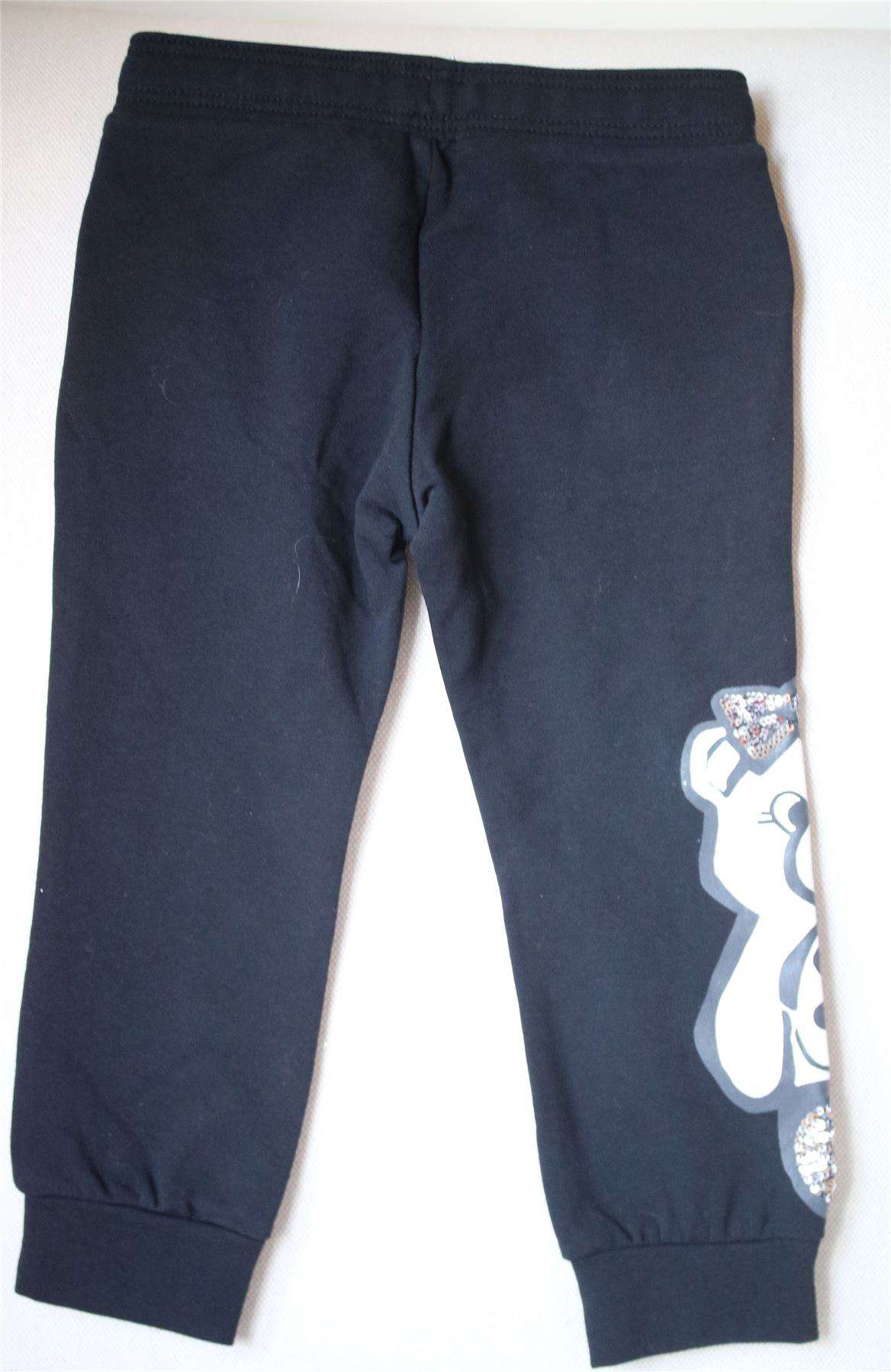 SIMONETTA GIRLS BLACK TEDDY BEAR TRACKSUIT 3 YEARS - Image 6