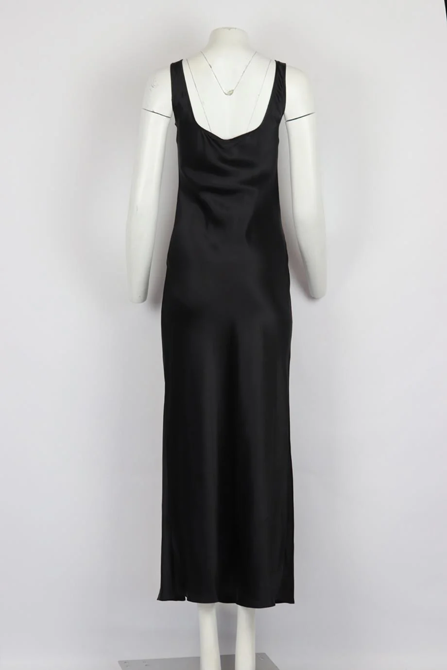 SIR. SILK SATIN MAXI DRESS UK 8 - Image 4