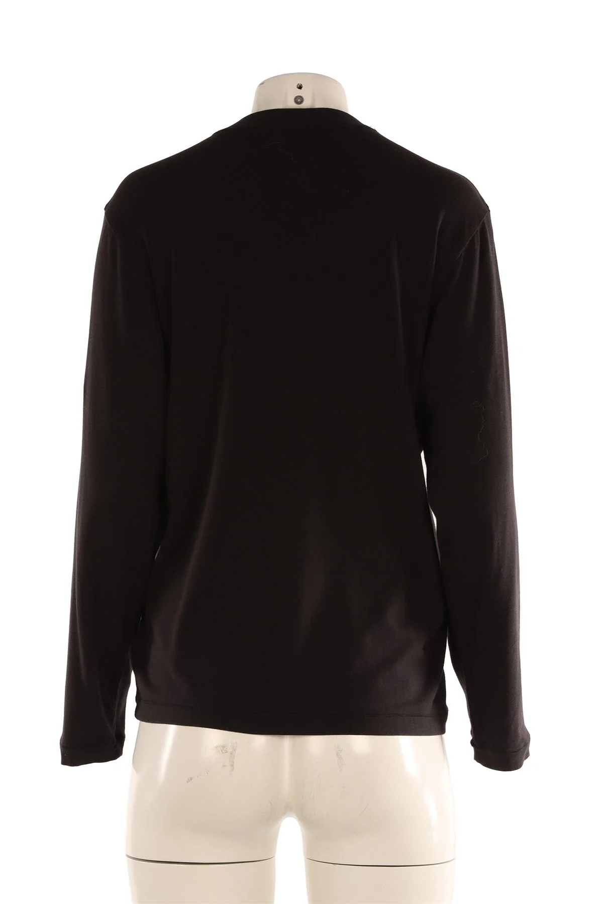 SKIMS BLACK JERSEY TOP SMALL - Image 4