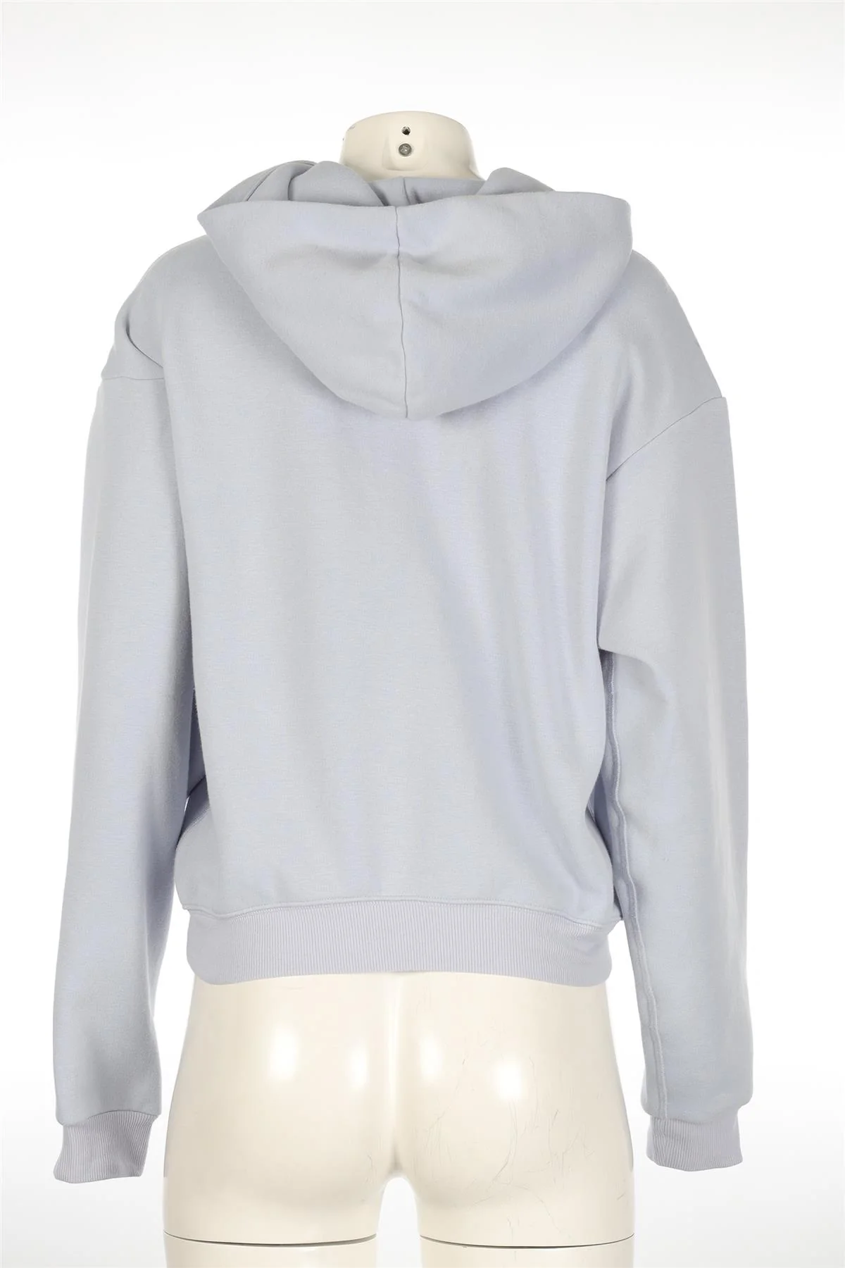 SKIMS BLUE COTTON SWEATSHIRT MEDIUM - Image 4