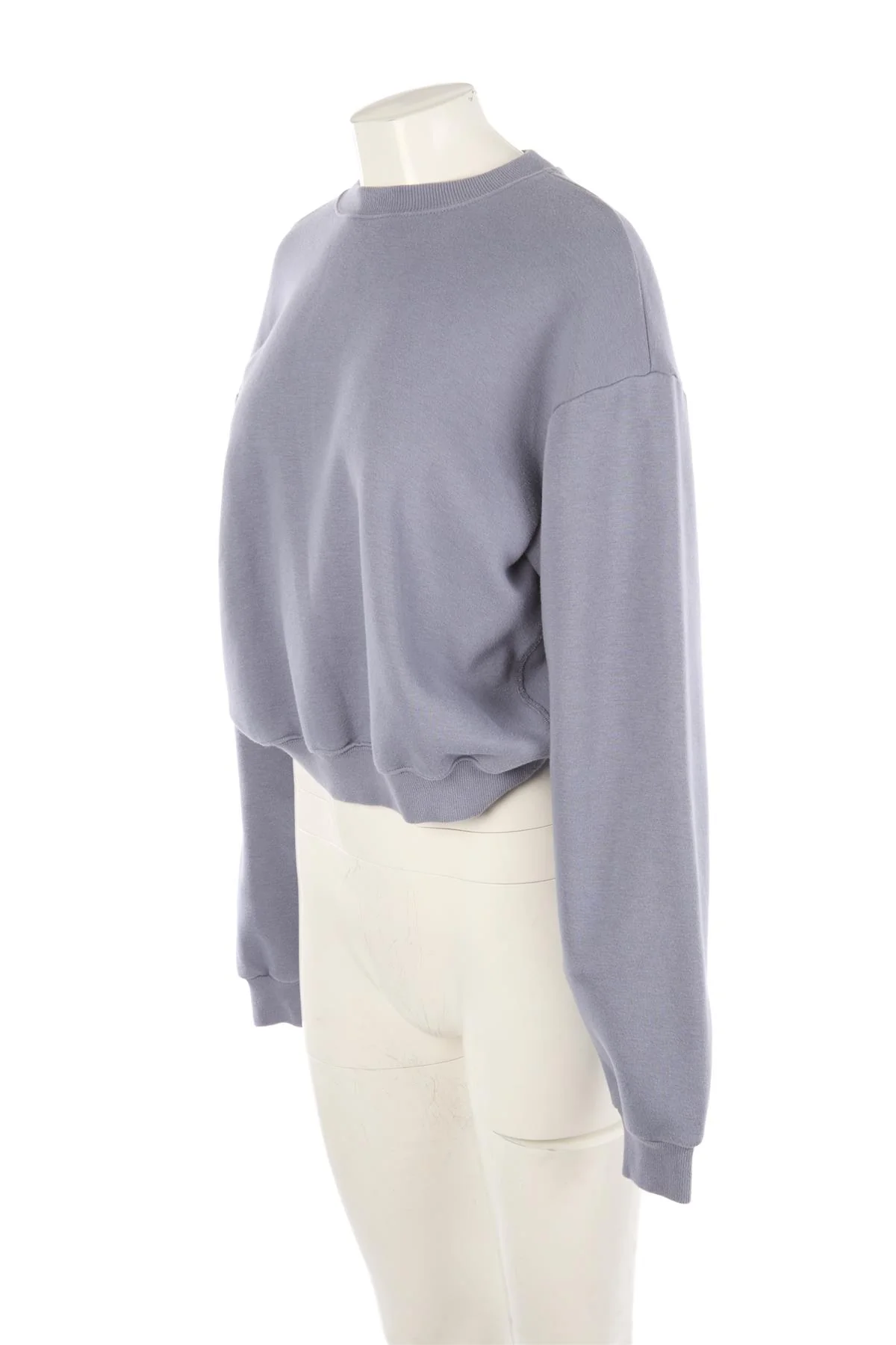 SKIMS BLUE COTTON SWEATSHIRT SMALL - Image 3