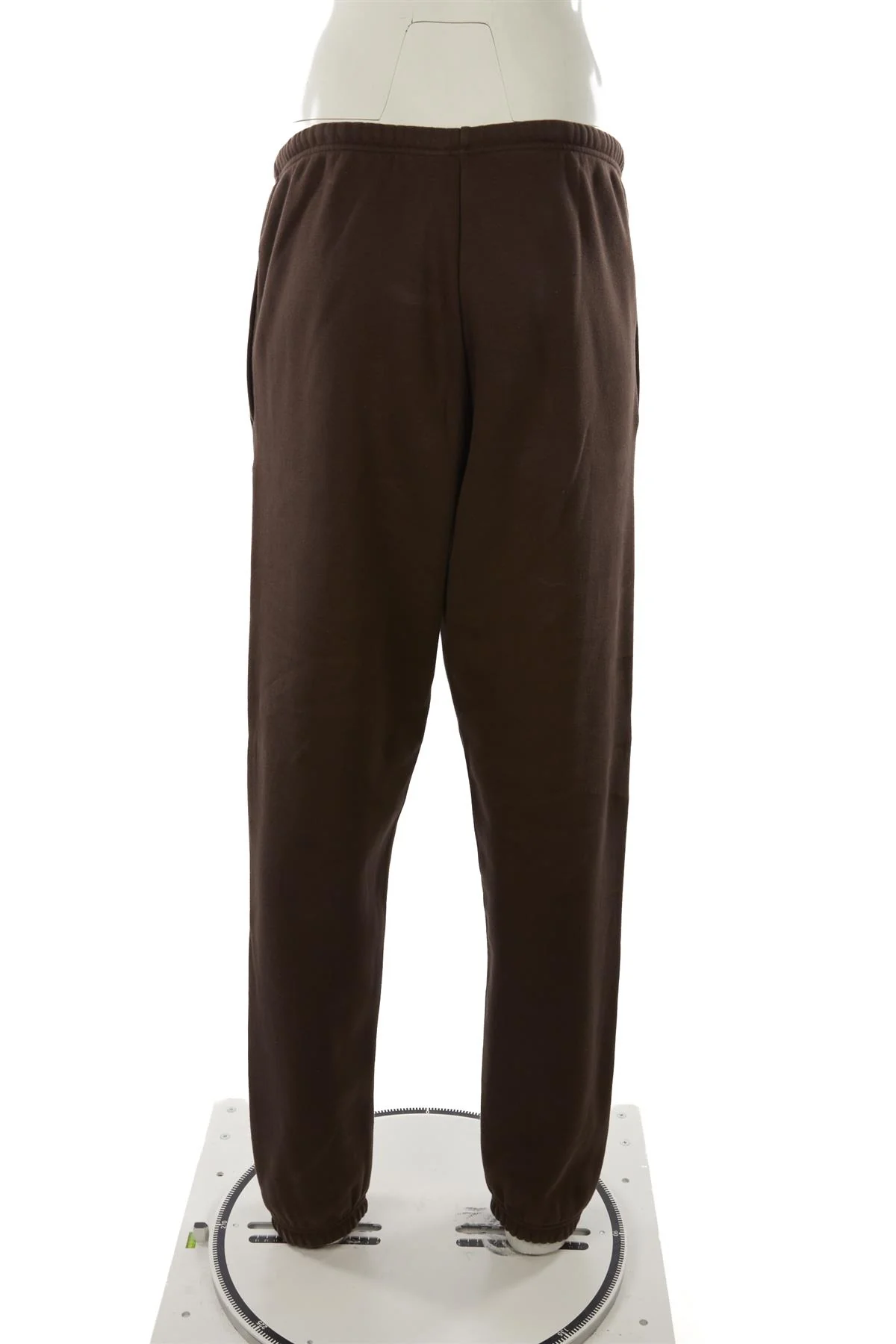 SKIMS BROWN COTTON TRACK PANTS MEDIUM - Image 4