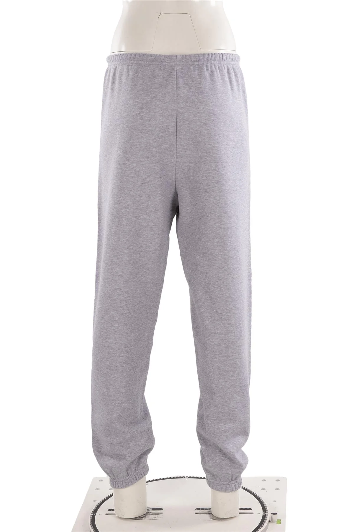 SKIMS GREY COTTON TRACK PANTS SMALL - Image 4