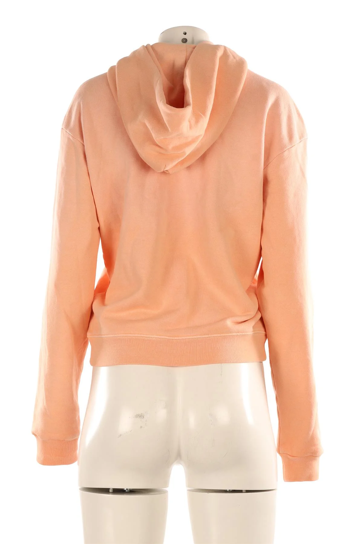 SKIMS ORANGE COTTON HOODIE SMALL - Image 4